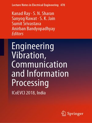cover image of Engineering Vibration, Communication and Information Processing